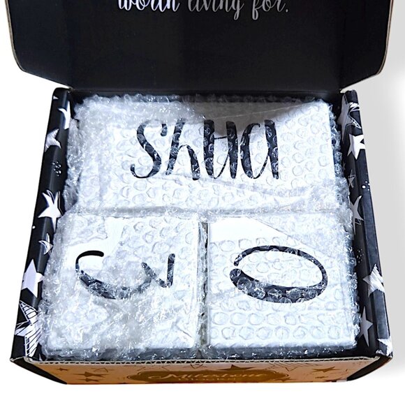 Stoneboat Baby Milestone Premium Solid Wood Blocks Set - Picture 4 of 6